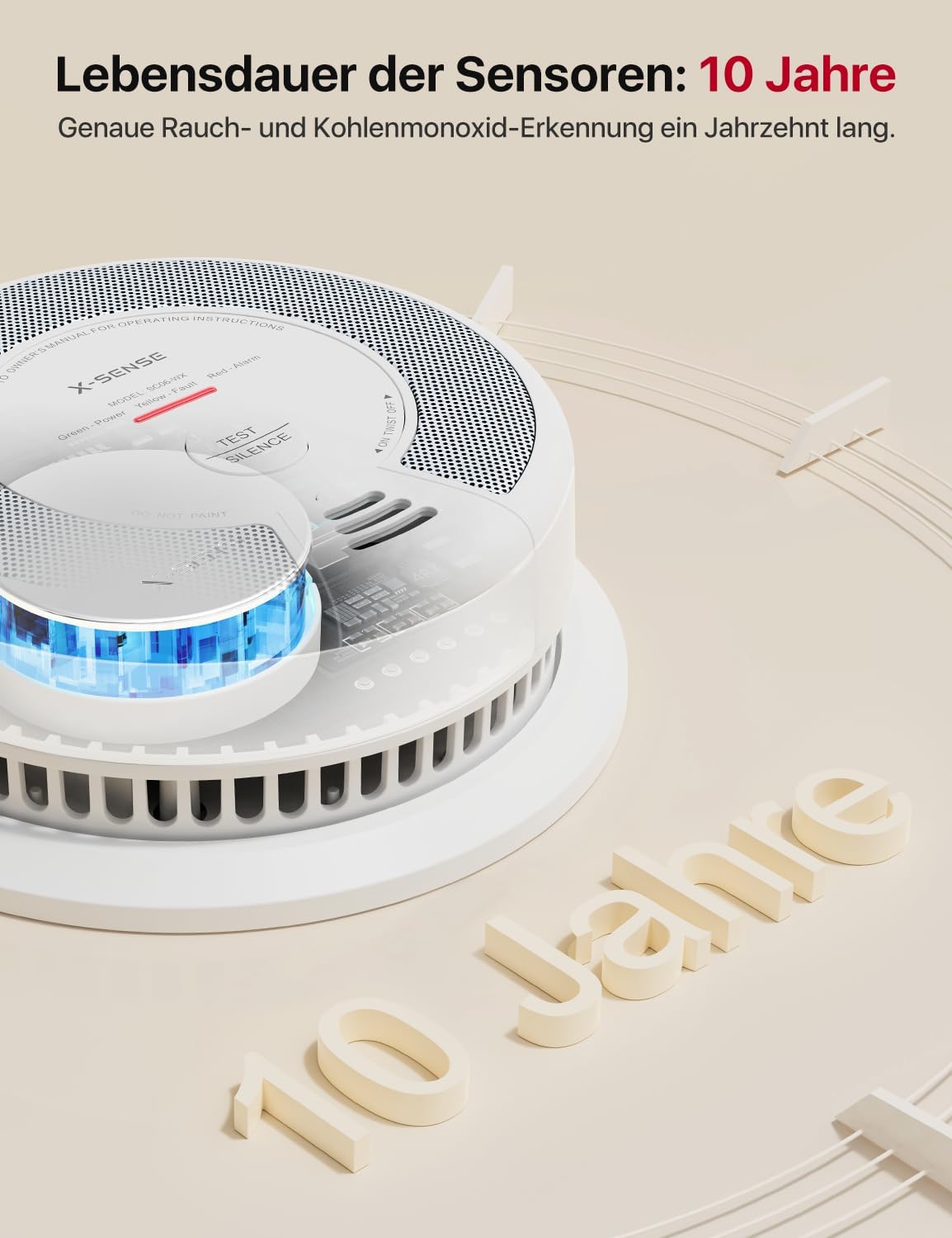 Thumbnail 6 de X-Sense SC06-WX Rauchmelder mit WLAN