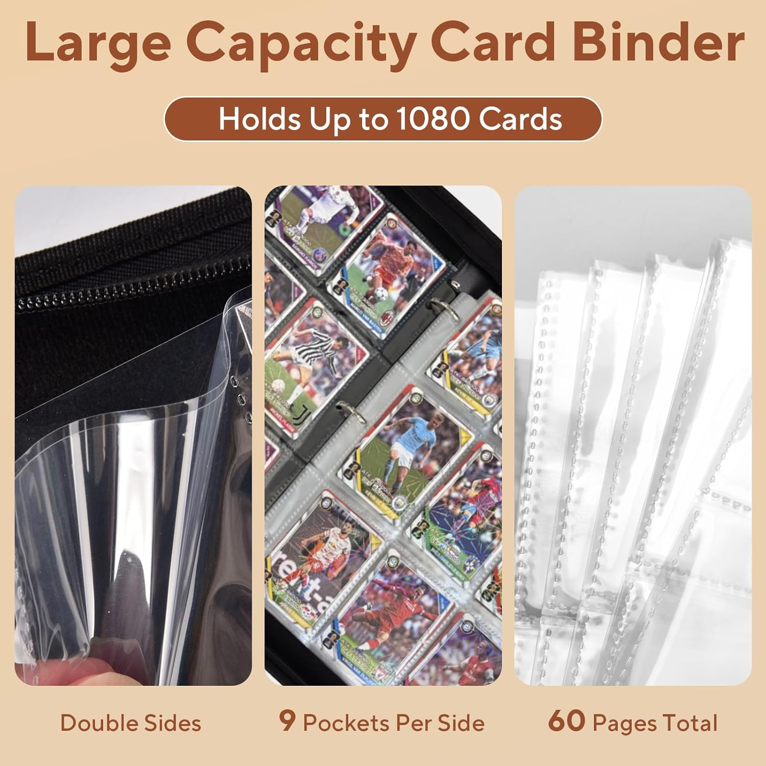 Thumbnail 3 de ULLTOON Baseball Card Binder 1080-Pocket card organizer 📚