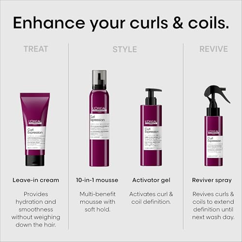 Thumbnail 4 de L’Oréal Professionnel Curl Expression Agua 190 ml, rizos
