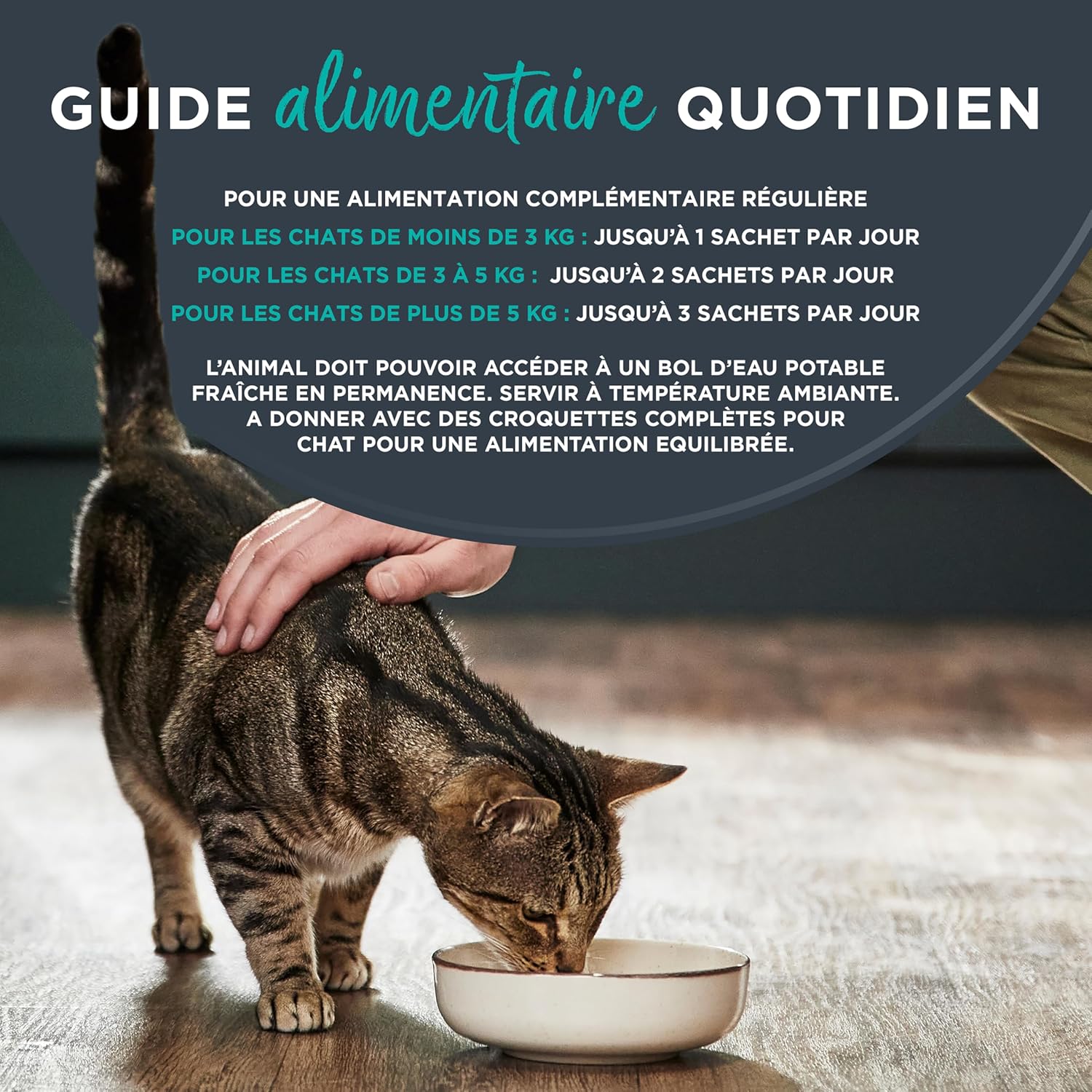 Detalle de Encore Nourriture humide naturelle pour chats — thon et sélection de poissons, sachets de 50 g (20 sachets)