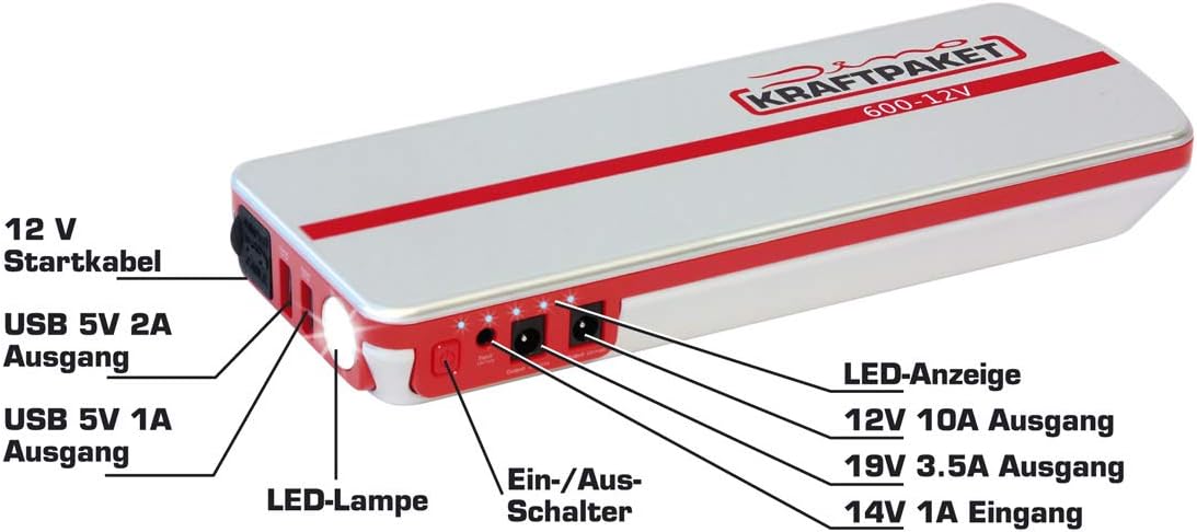 Thumbnail 3 de Dino KRAFTPAKET Starthilfegerät 18000mAh