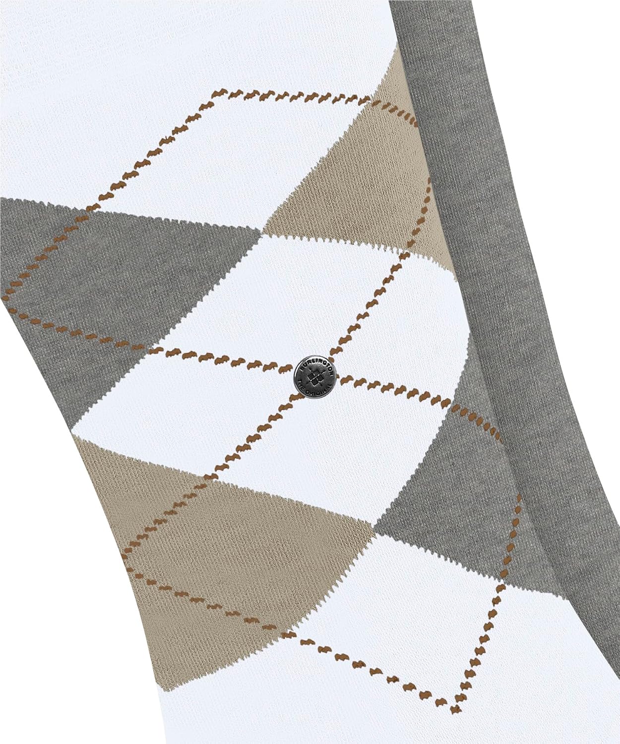 Thumbnail 3 de Burlington Homme Everyday Argyle Mix 2-Pack – Chaussettes respirantes en coton renforcées