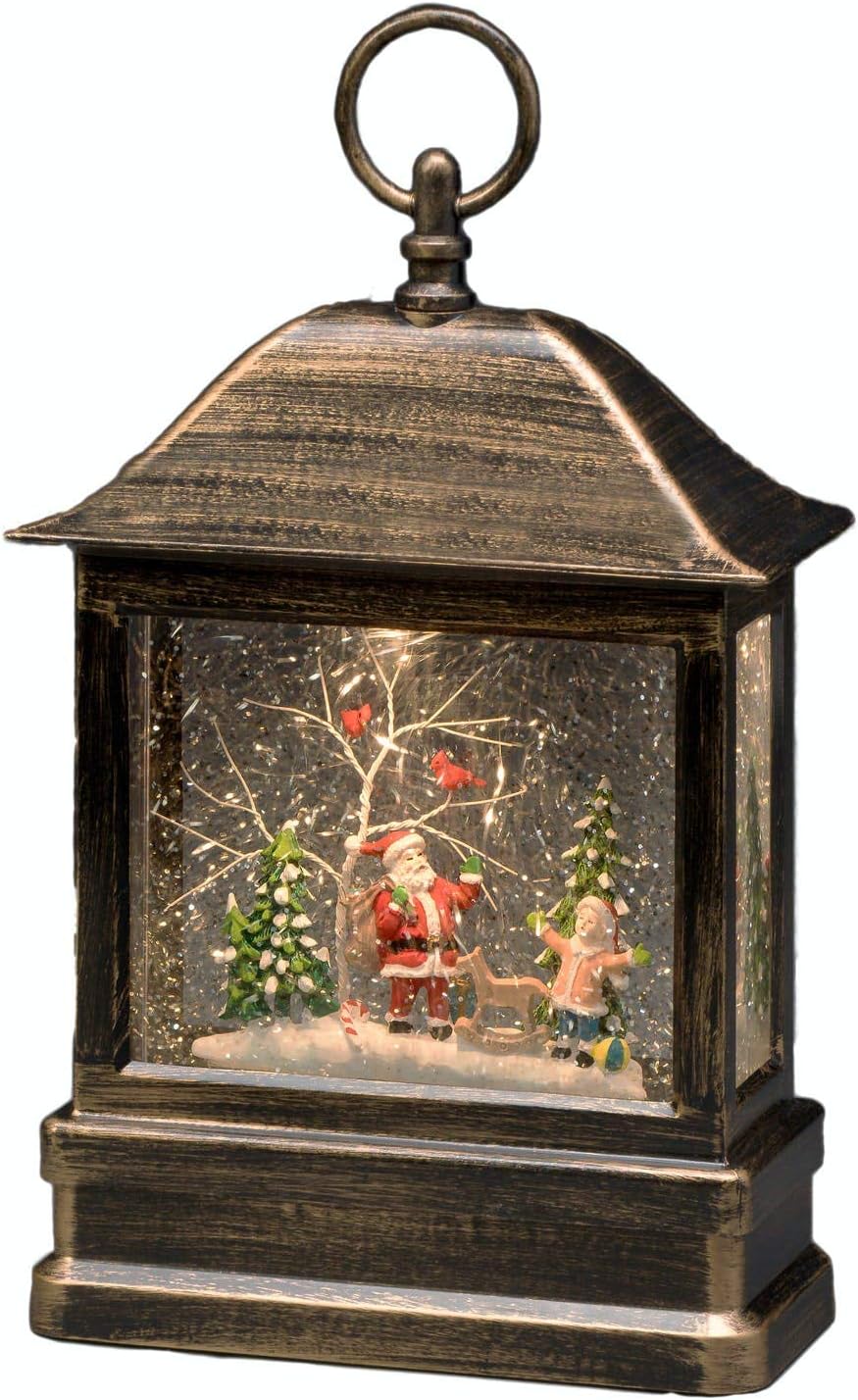 Thumbnail 6 de Konstsmide LED-Schneelaterne mit Kirche und Weihnachtsmarkt (Art.-Nr. 4350-000) – wassergefüllt, 5-Stunden-Timer