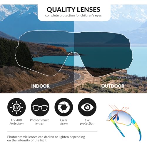 Detalle 2 de Lunettes de soleil ROCKBROS photochromiques pour enfants