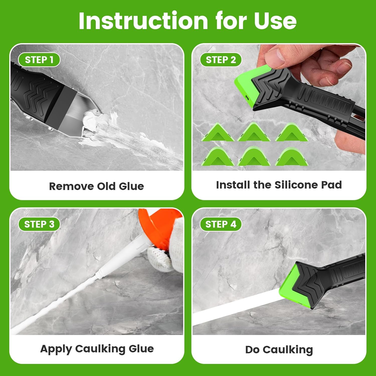 Thumbnail 1 de Caulking Tool 5 in 1 silicone sealant
