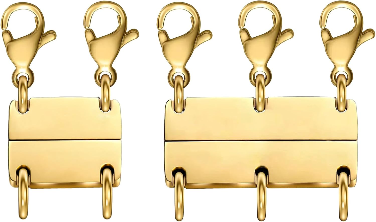 Detalle de OHINGLT 01 Magnetic Necklace Layering Clasp for Three-Necklace Styling