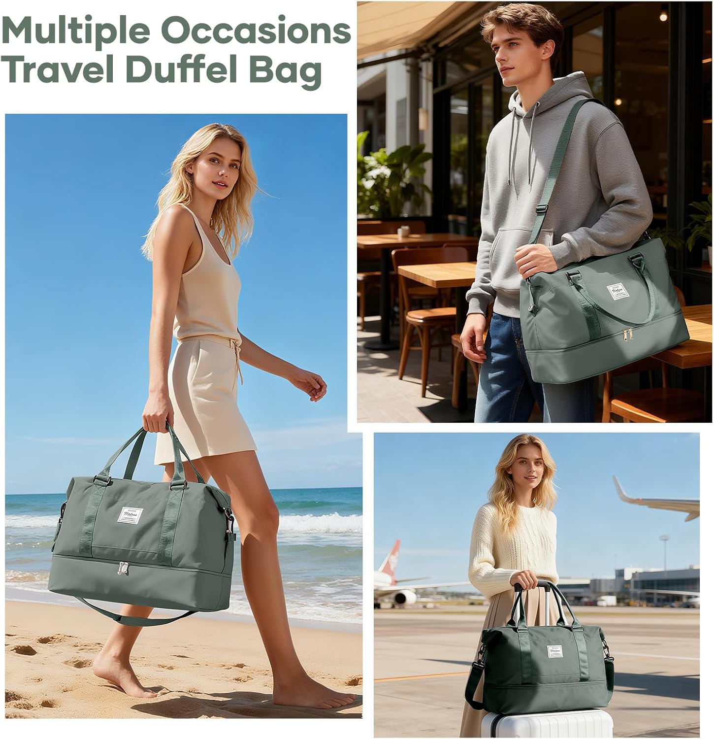 Detalle de Underseat cabin bag 45x36x20cm, 32L