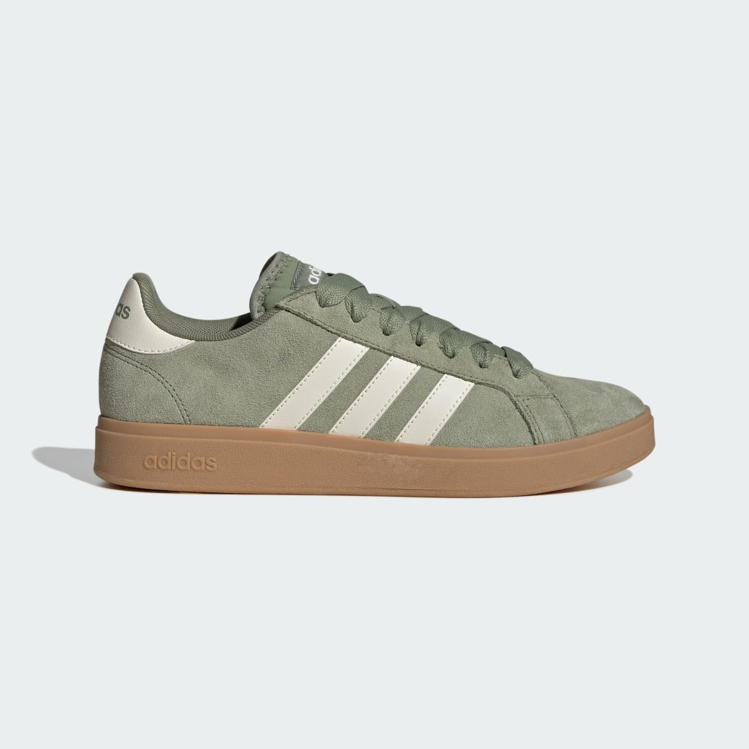 Detalle de Adidas Grand Court Base 00s, zapatillas verdes