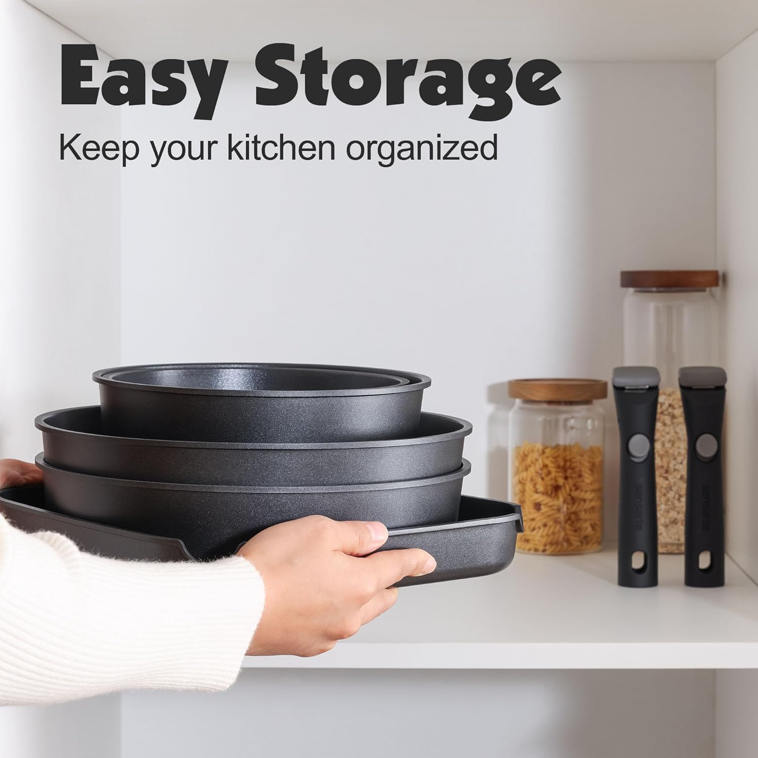 Detalle de SENSARTE 17 Piece Cookware Set