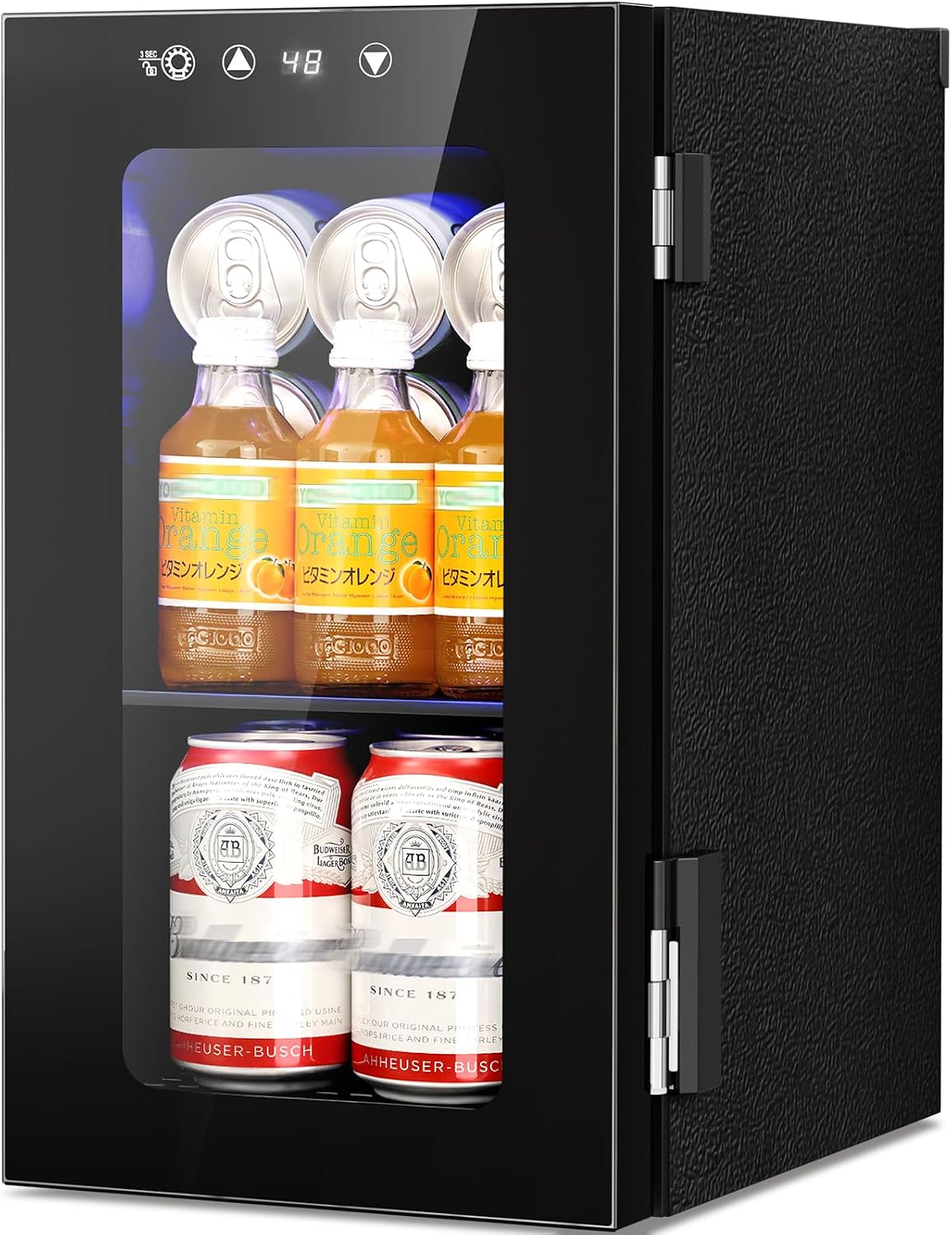 Detalle de Antarctic Star JC-10UEX-F 10L Beverage Mini Fridge with Digital Temperature Control