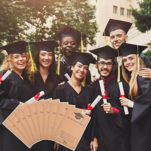 Detalle de YELUWA 10 Pcs Regalos de Graduación con Pulsera Brújula Ajustable – Pack para Él/Ella (2026)