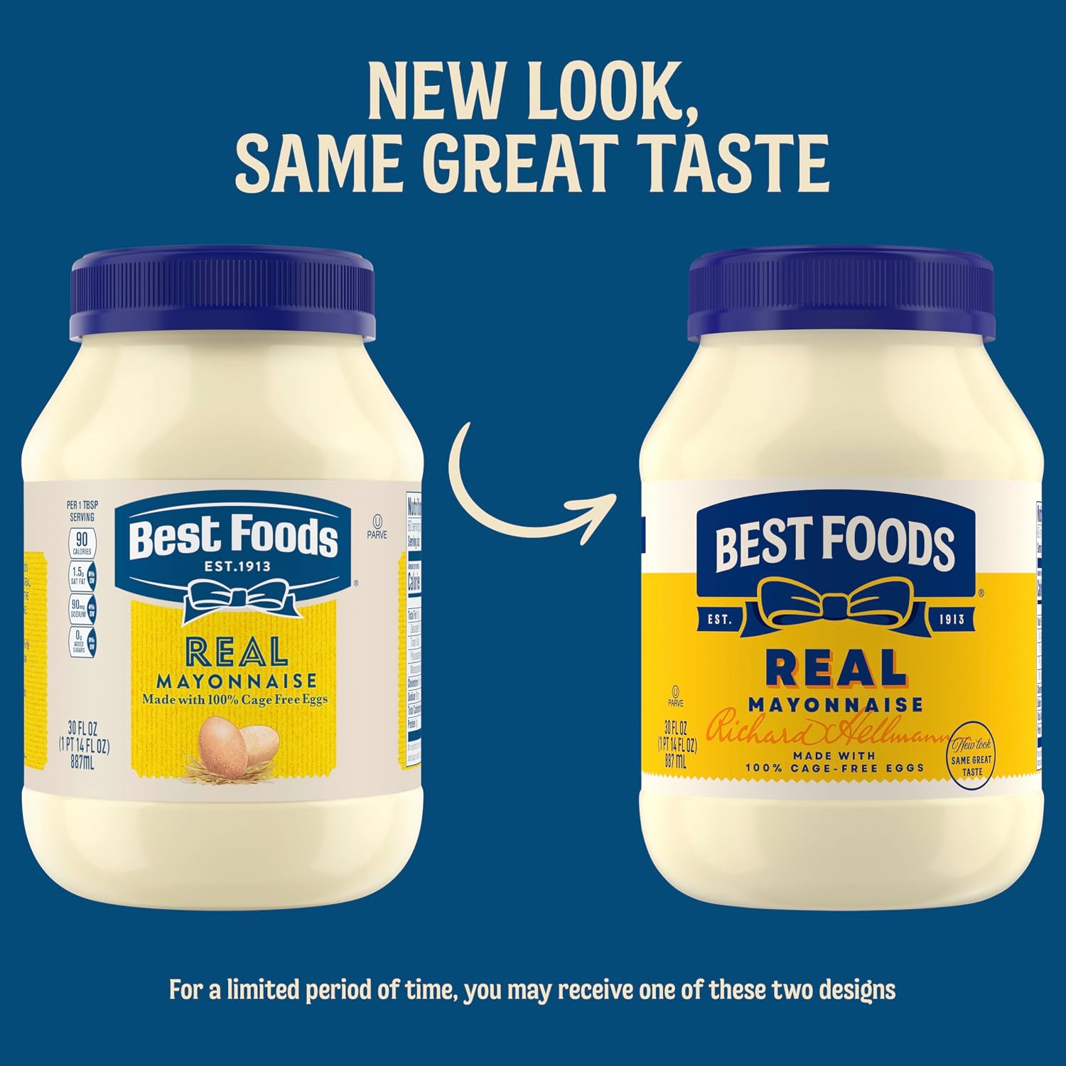 Thumbnail 4 de Best Foods 048001213517 Real Mayonnaise, 30 oz Gluten-Free Jar