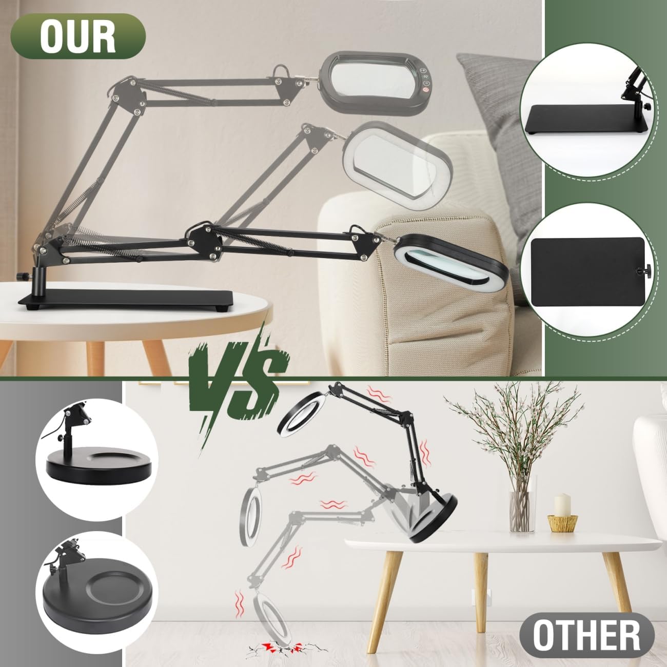 Detalle 2 de Veemagni 10X Rectangle Magnifier