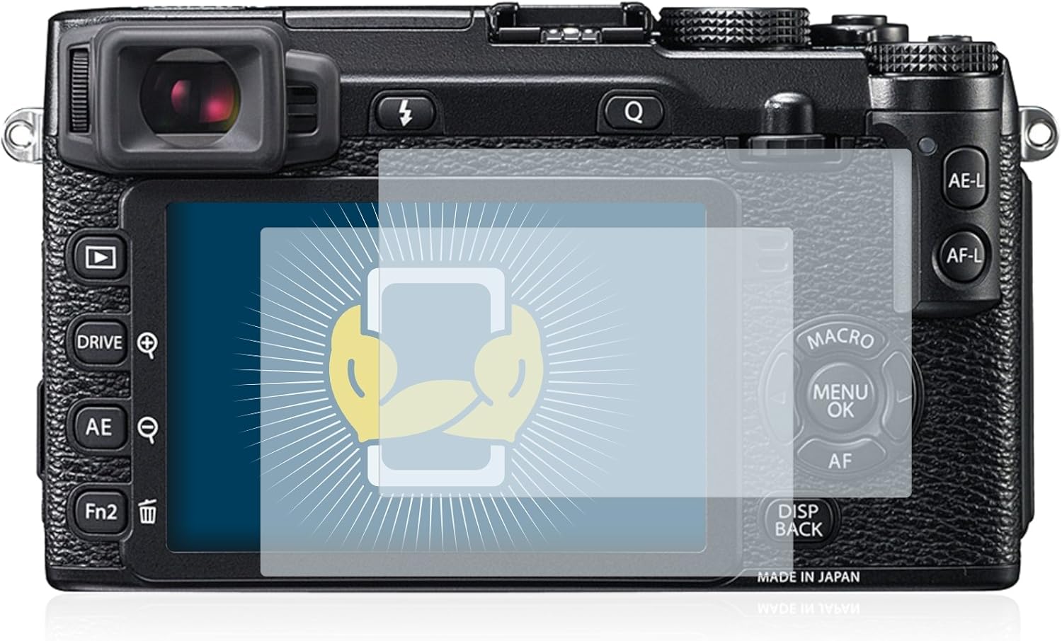 Thumbnail 1 de BROTECT 2er Displayschutzfolie Fujifilm X-E2