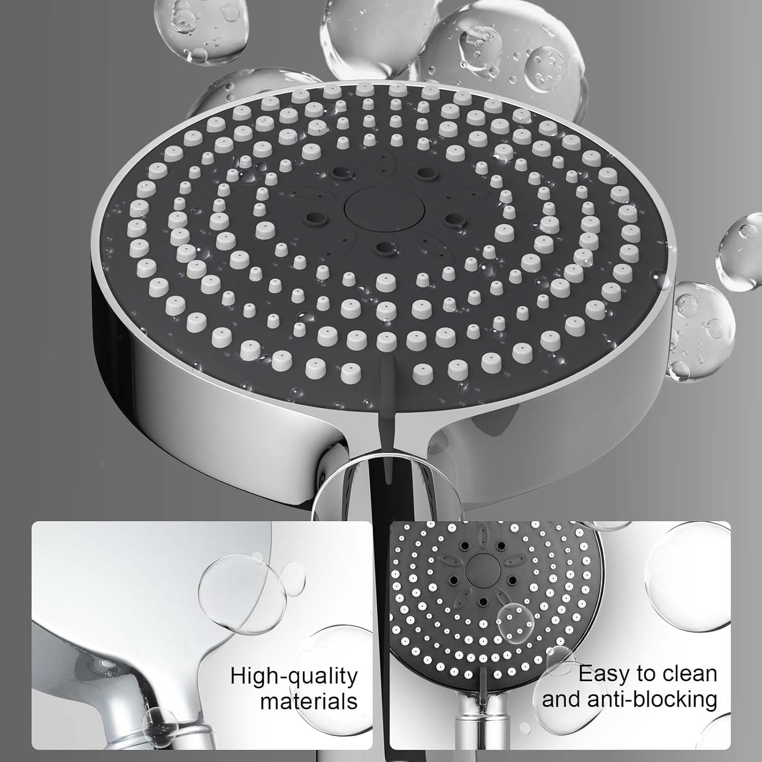 Thumbnail 2 de OFFO Hard Water Filter Shower Head 20-stage