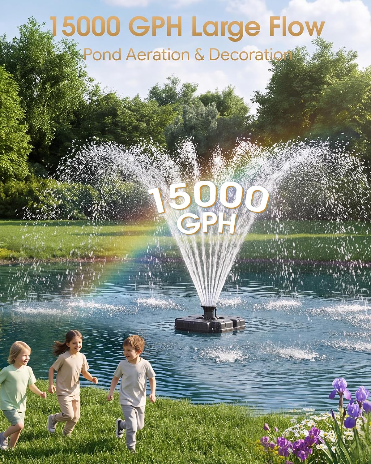 Thumbnail 1 de Pond Fountain Aerator 1HP