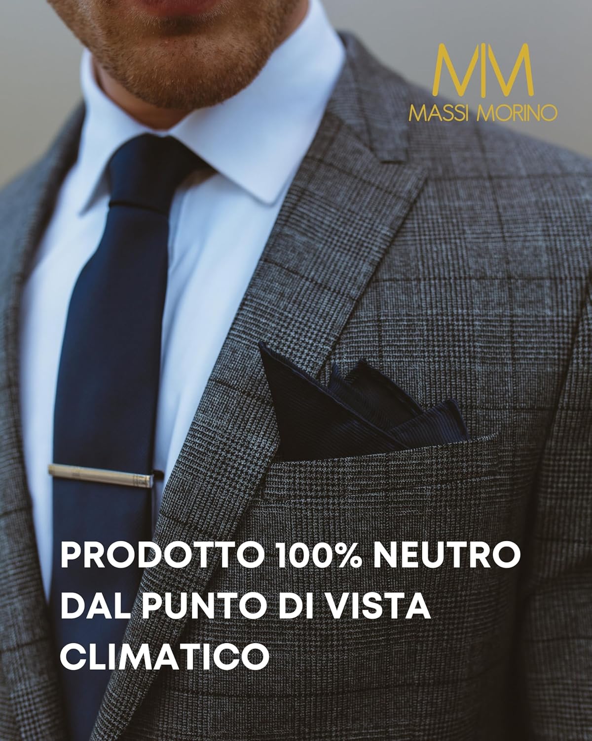 Thumbnail 5 de Massi Morino Cravatta 147 cm per uomo 👔