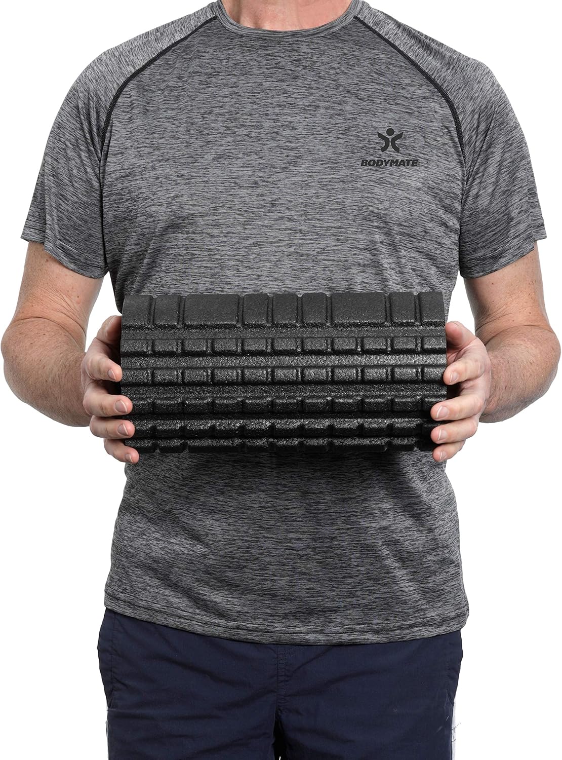 Thumbnail 3 de BODYMATE Foam Roller Active, durezza media-dura (30 x 15 cm) con e-book in PDF