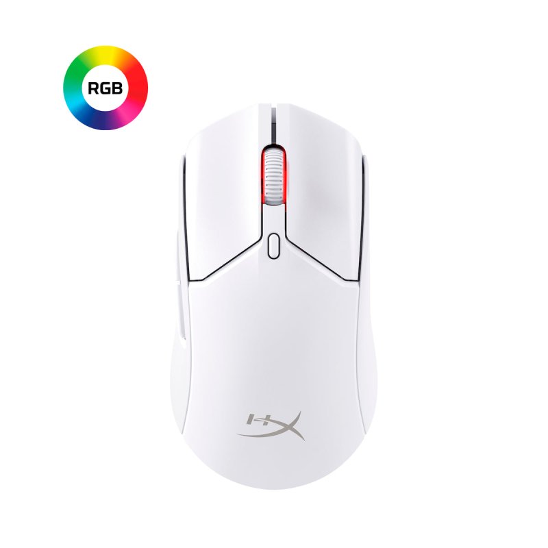 Detalle 2 de HyperX Pulsefire Haste 2: Ratón Gaming Inalámbrico RGB 🖱