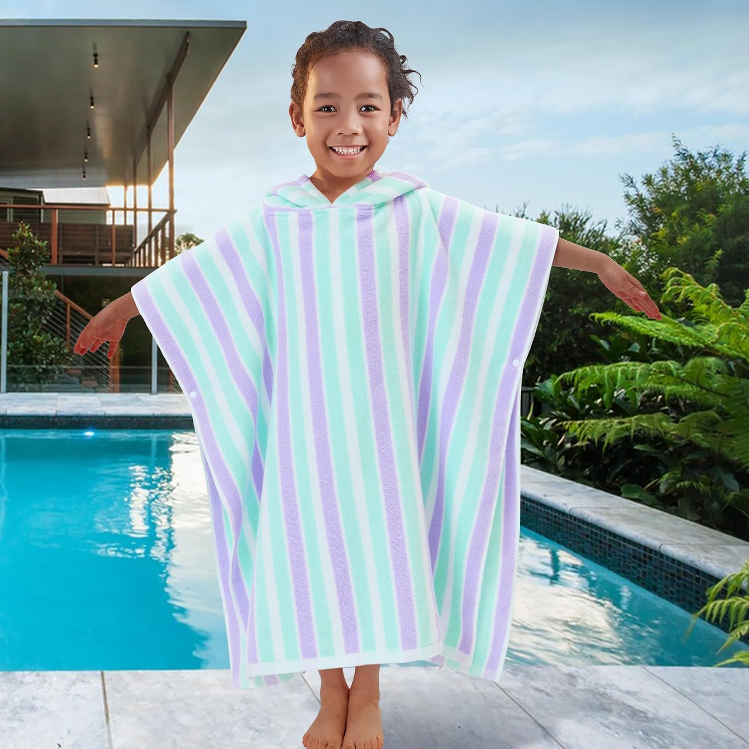Thumbnail 4 de VOOVA & MOVAS Hooded Towel 100% Cotton