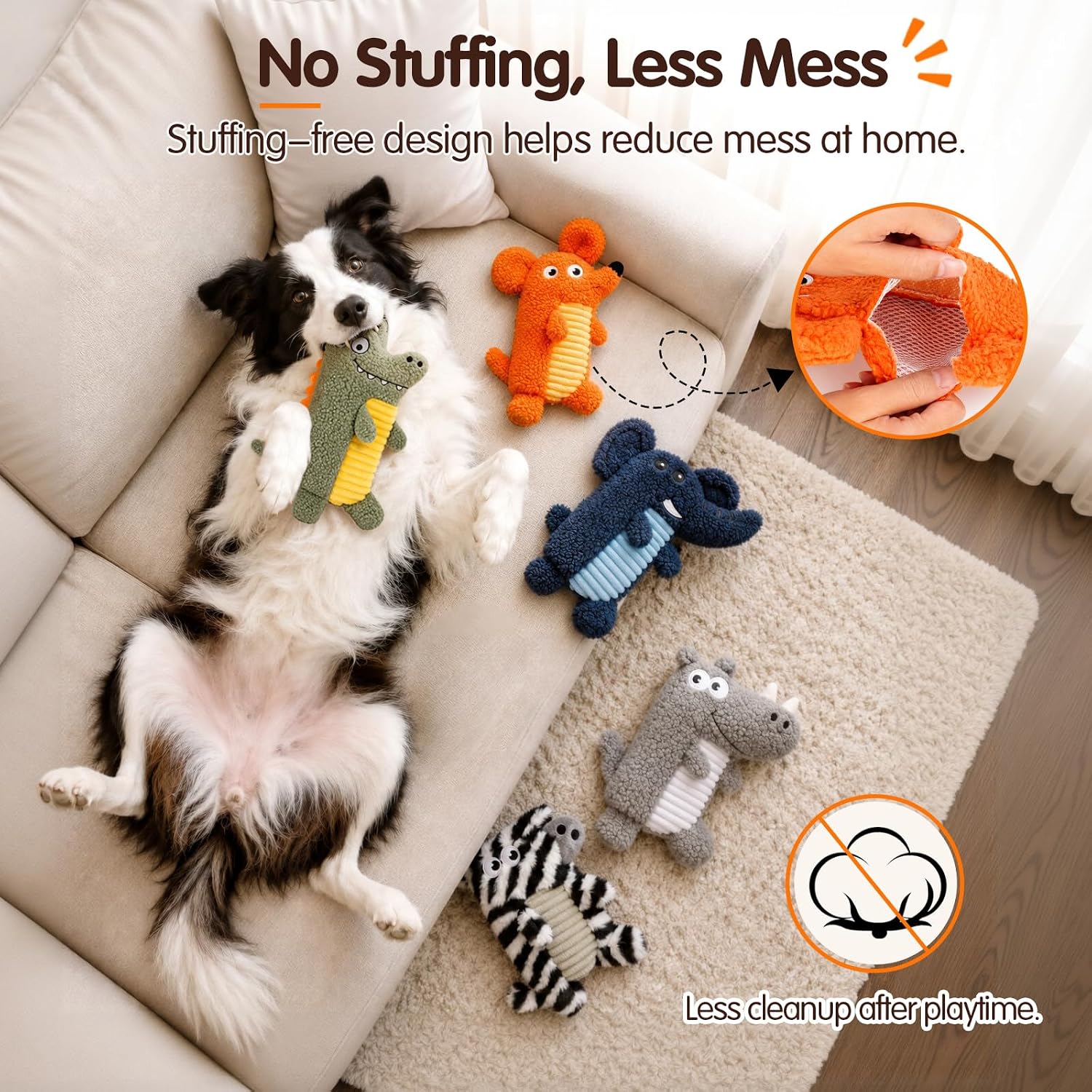 Detalle de LAONOPS Dog Toys 5-Pack