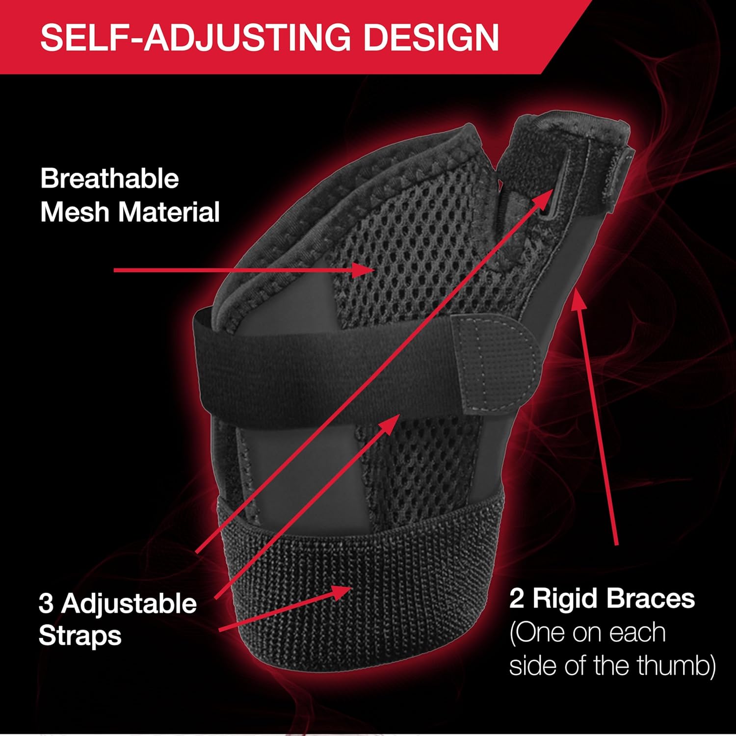 Thumbnail 4 de MUELLER Adjust-to-Fit Thumb Brace with Spica Splint