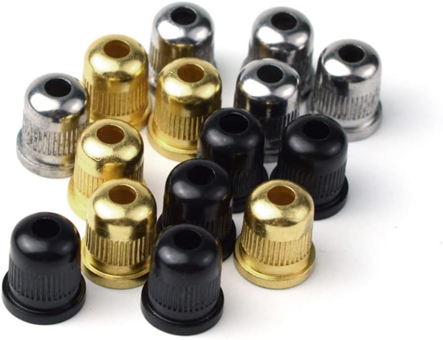 Detalle de TUOREN Guitar String Ferrules Black