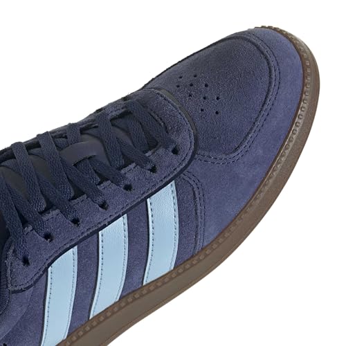 Detalle 1 de adidas Women's Breaknet Sleek Shoes, Dark Blue/Clear Sky/Gum5, 5.5 UK