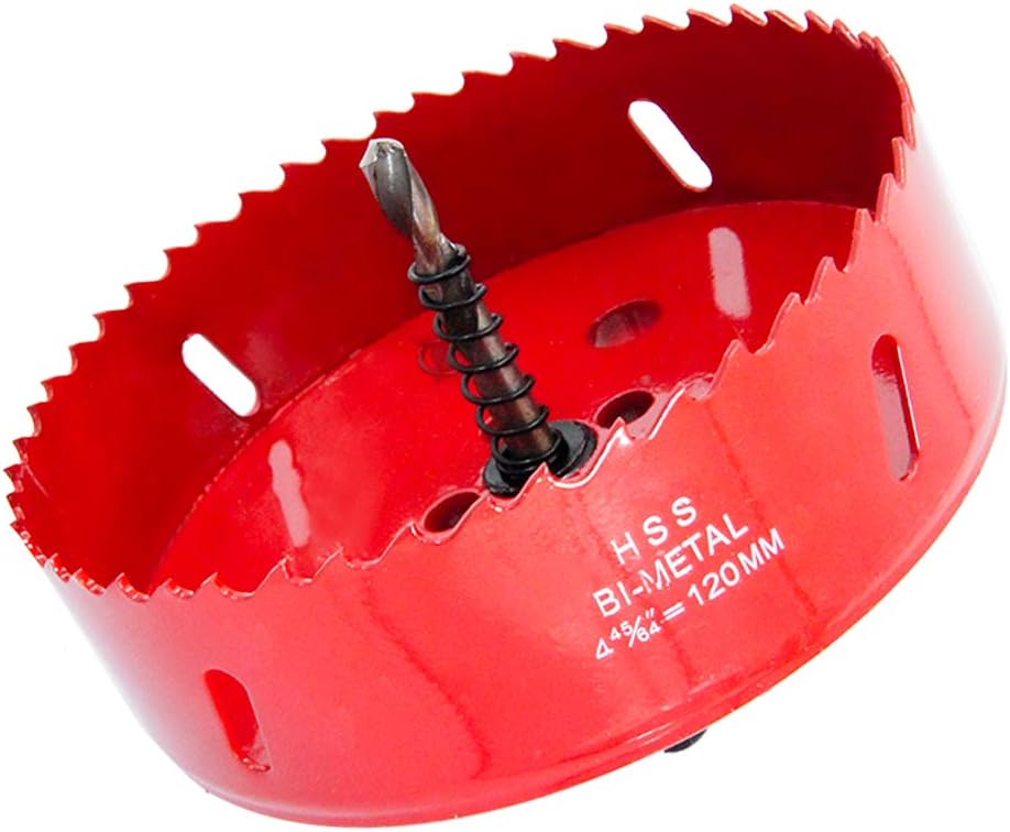 Thumbnail 6 de Laiwei 155 mm Lochsäge mit HSS-Bimetall (M42) und Zentrierbohrer für Holz und Metall – 6-1/8