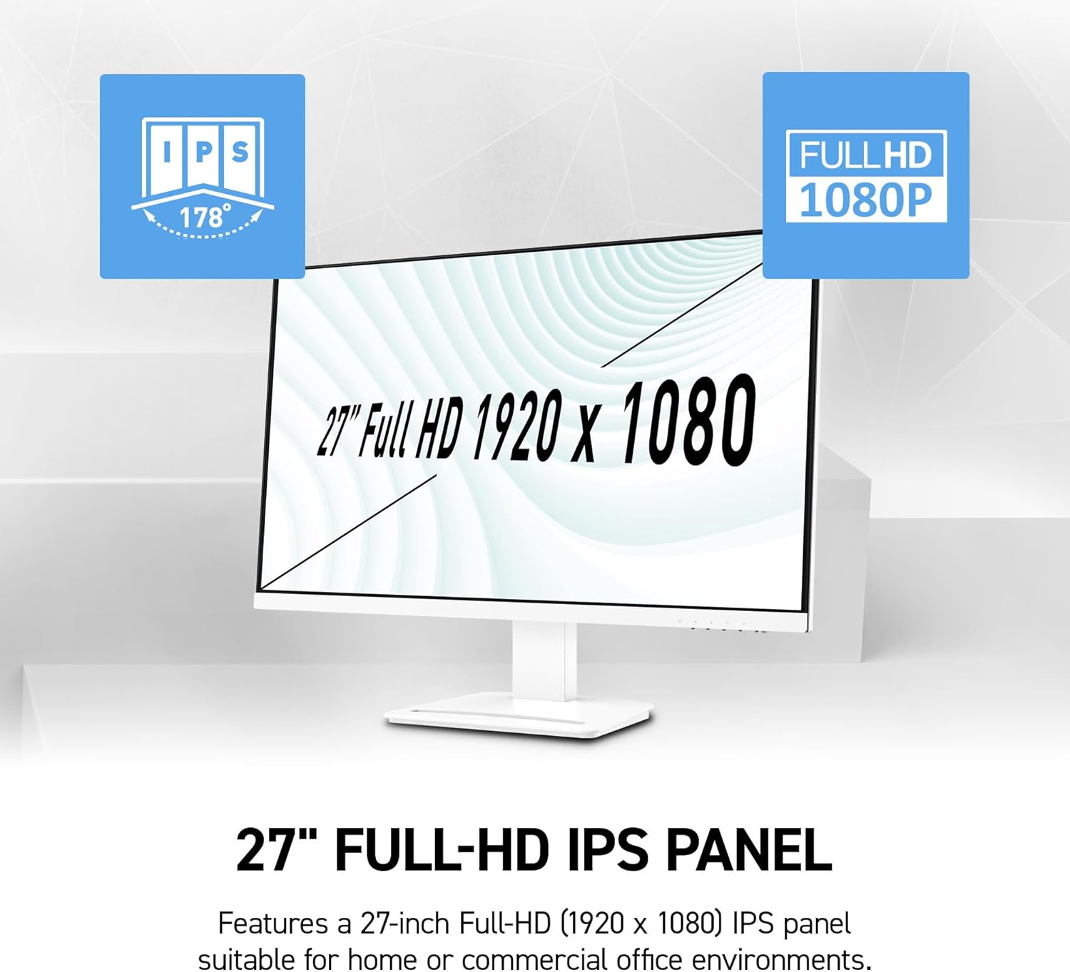 Detalle de msi PRO MP273W E14A 144Hz 27" Monitor