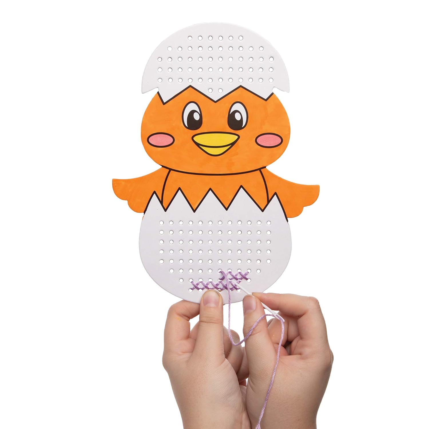 Thumbnail 3 de Baker Ross Pasqua a colori a punto croce, confezione da 5 (AT505) – kit di cucito per bambini