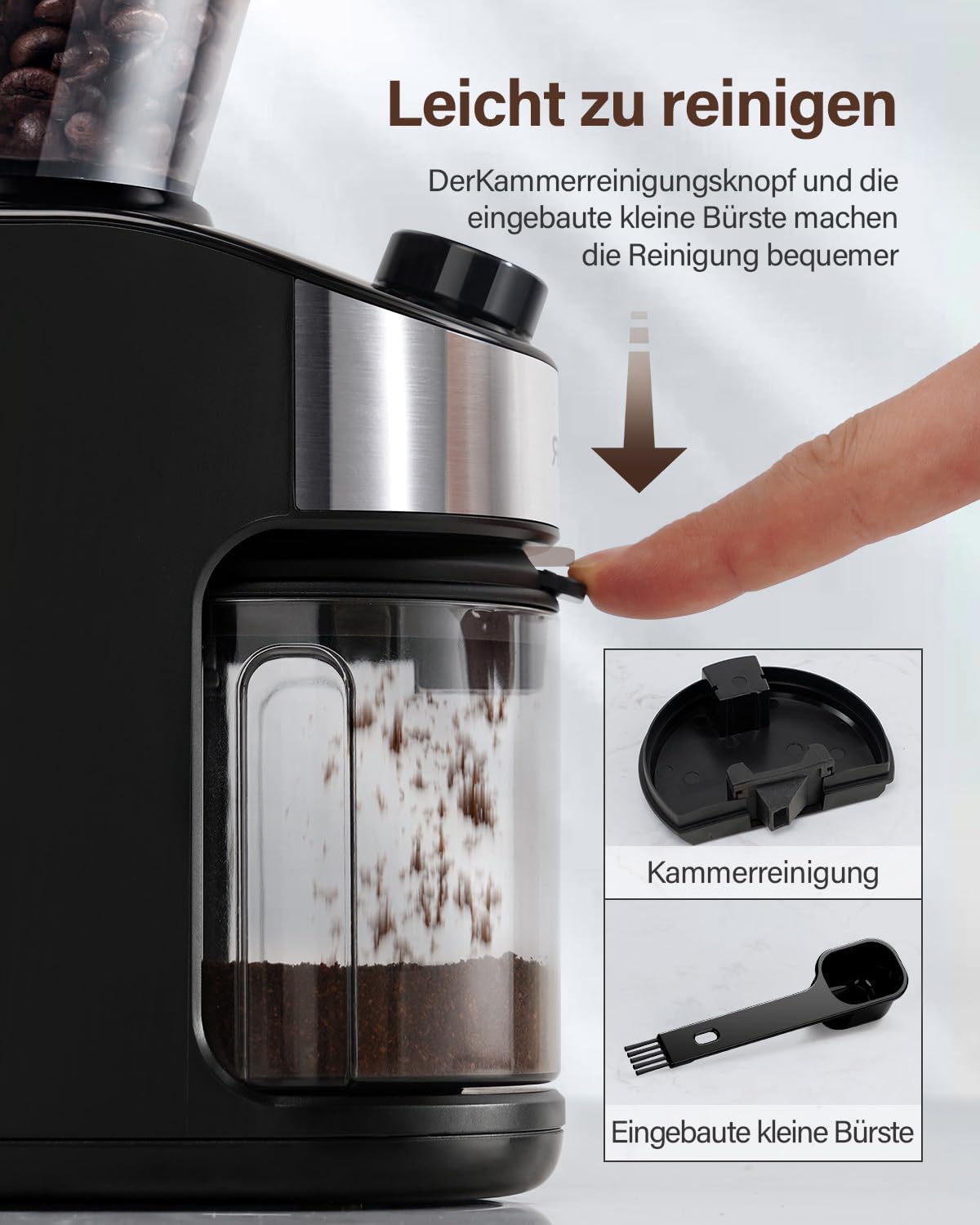 Thumbnail 4 de SHARDOR Kaffeemühle 200W
