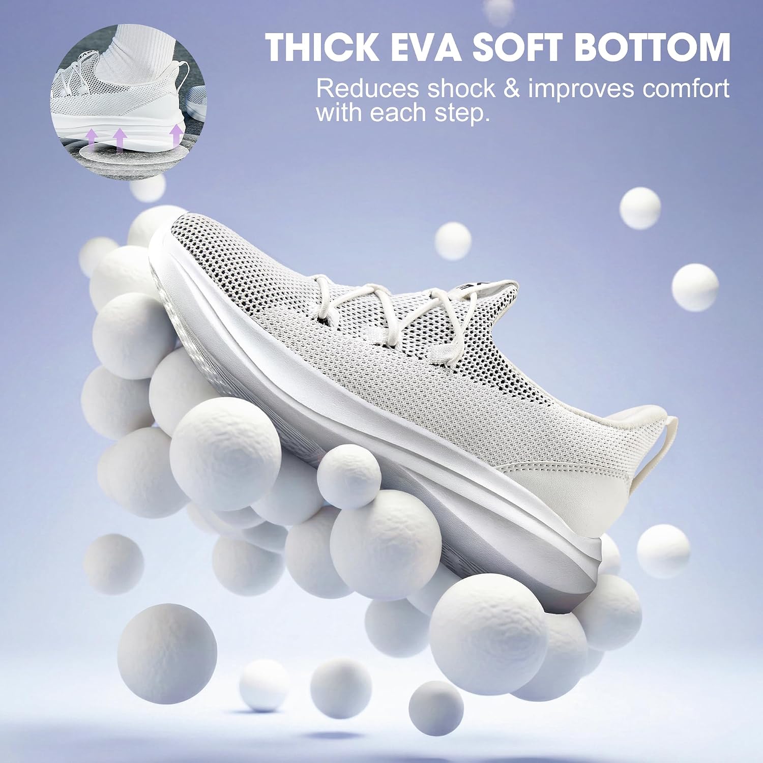 Thumbnail 4 de ZOVE Slip-On Sneakers with EVA Sole