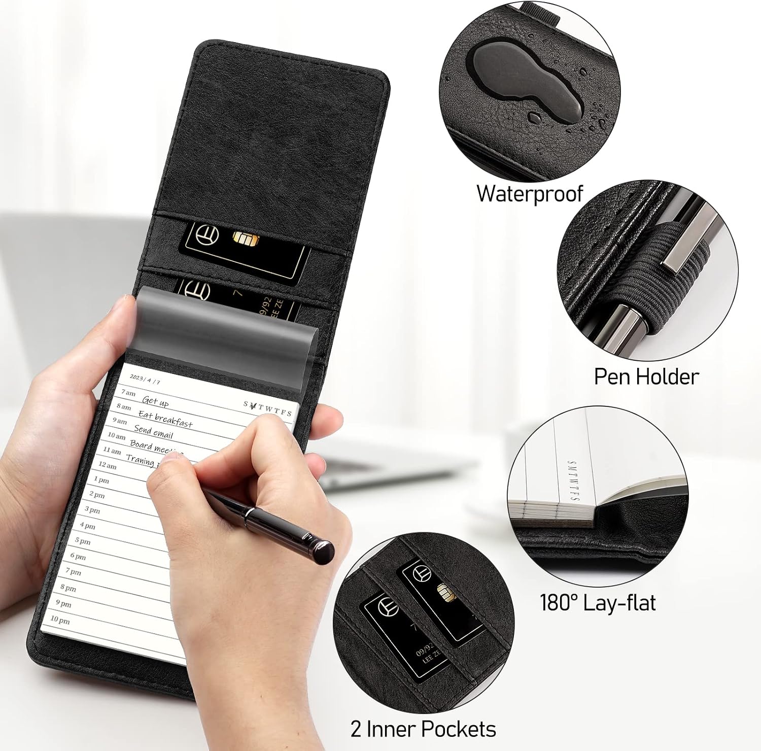 Detalle de WEMATE Pocket Notebook Set, 3 x 5 Inch