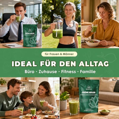 Thumbnail 6 de Grüne Entgiftungspulver – Bywahvoo, 200 g – Matcha, Gerstengras, Spirulina & Heidelbeere