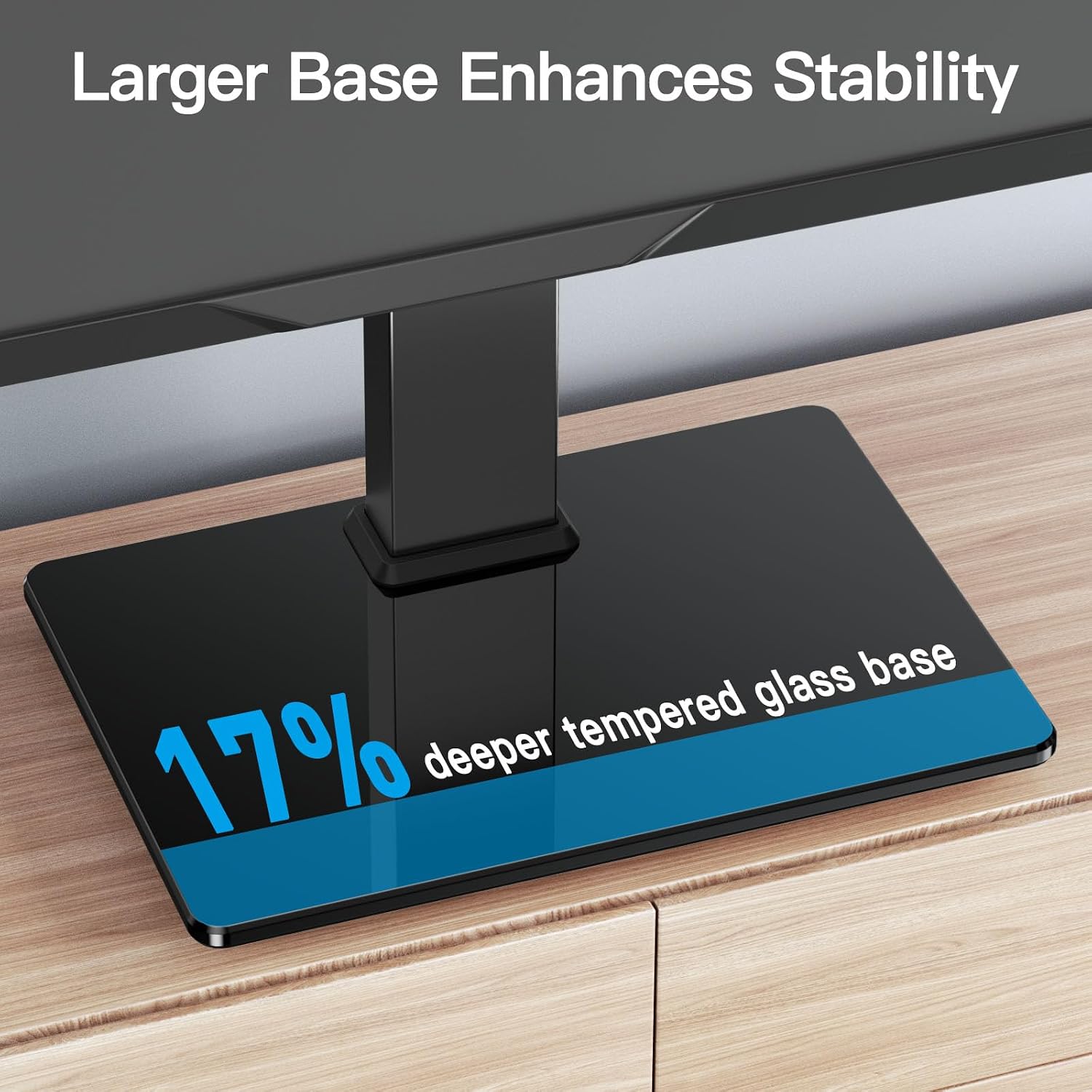 Thumbnail 4 de PERLESMITH PSTVS35 Universal Swivel TV Stand