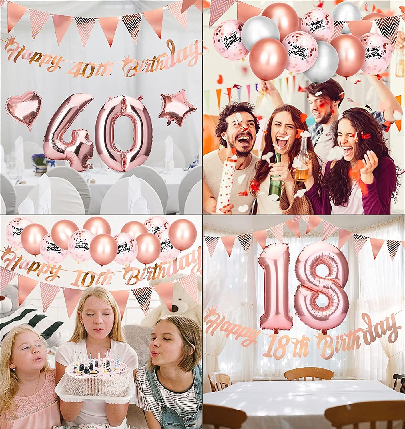Thumbnail 6 de Beainfir 13th Birthday Decorations Set – Rose Gold Party Kit