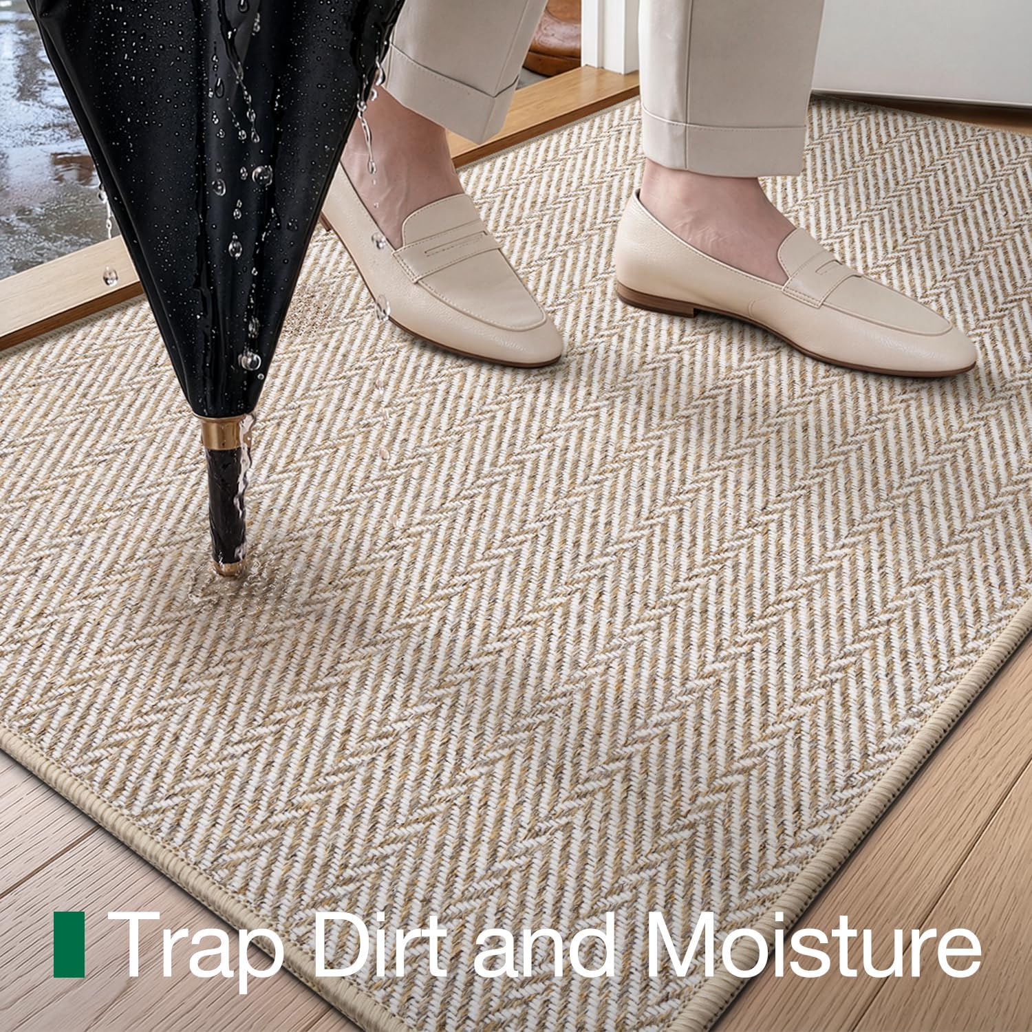 Detalle 2 de LUMI Ultra Thin Door Mat 24x36 🏠