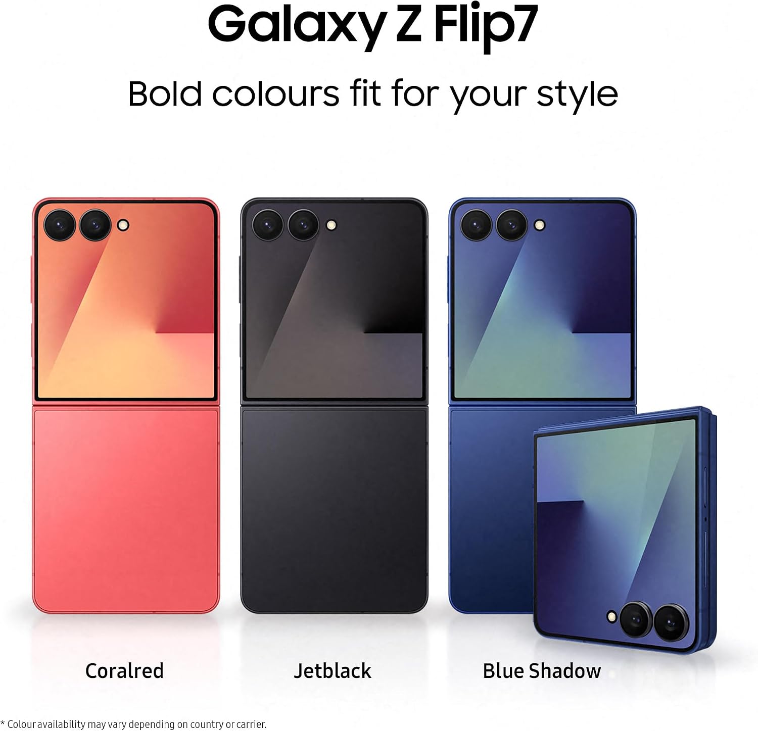 Thumbnail 1 de Samsung Galaxy Z Flip7 AI Phone: Thin & Light Foldable Power with 50MP Camera