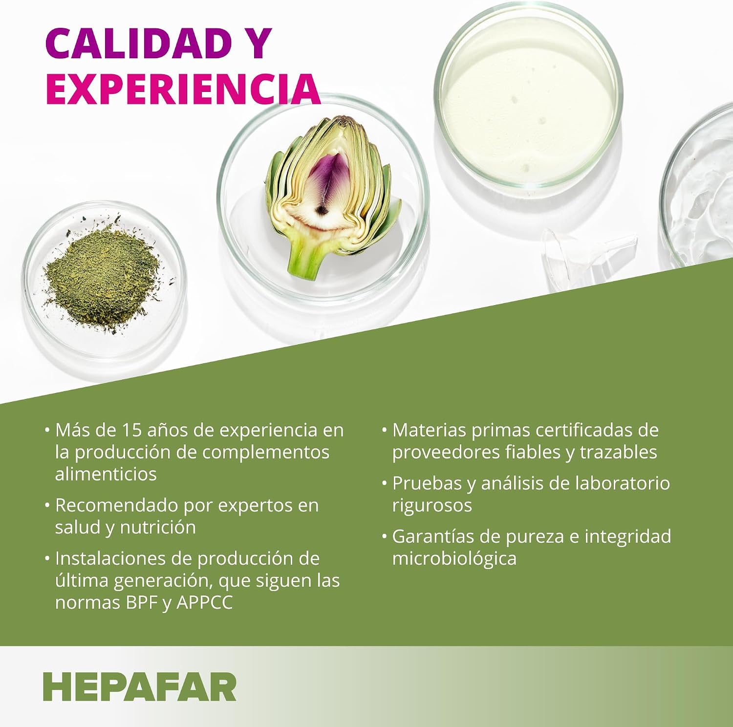 Detalle 2 de Hepafar Sensilab, Cardo Mariano y Té Verde, 2x500ml