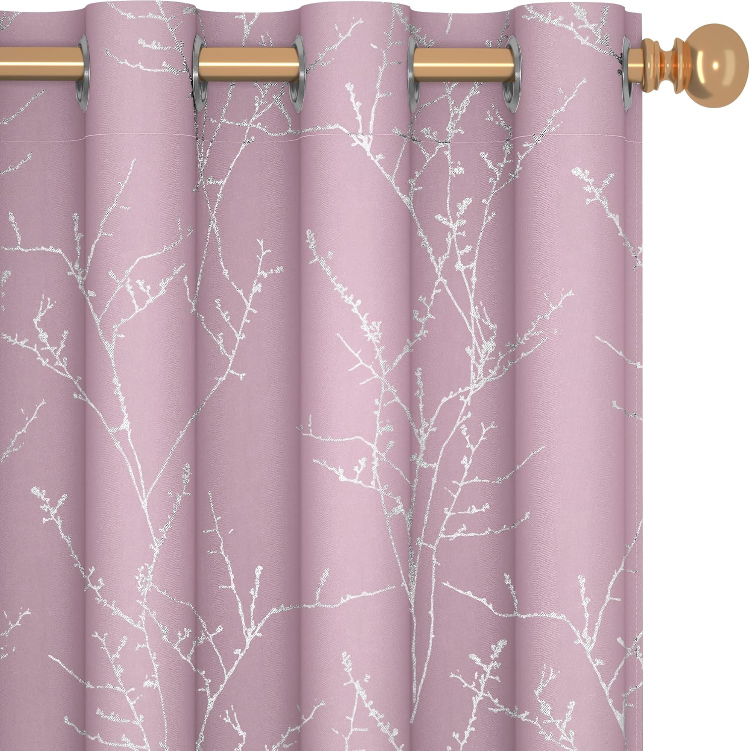 Detalle de Deconovo Blackout Curtains 46 x 54 Inch