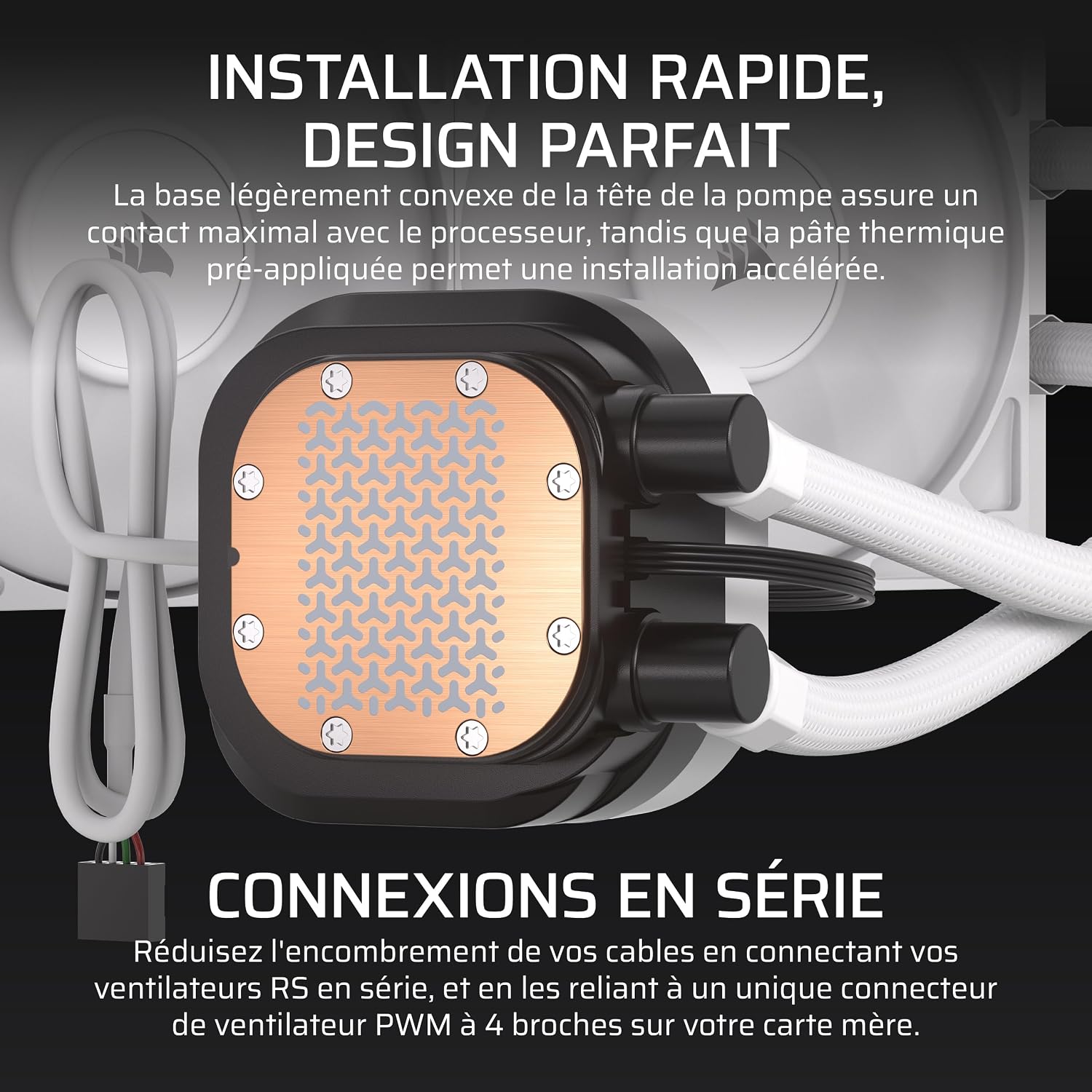 Detalle 2 de CORSAIR NAUTILUS 360 RS LCD Watercooling 360 mm