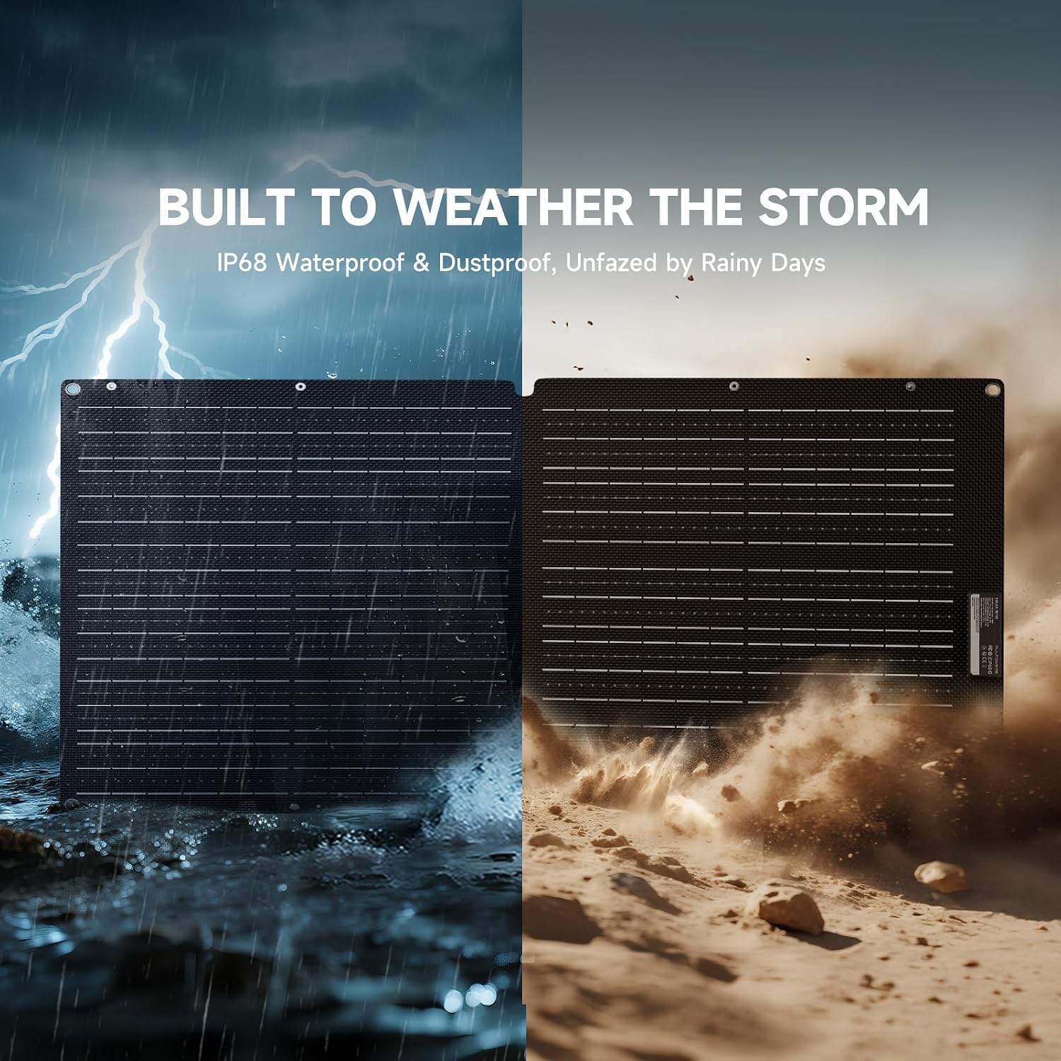 Detalle de ALLPOWERS SOLAX SE100 100W Foldable Monocrystalline Solar Panel