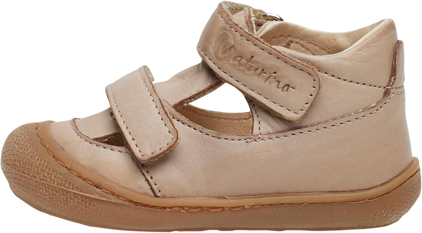 Detalle de Naturino Puffy: sandali per bambini e ragazzi in pelle con chiusura a strappo
