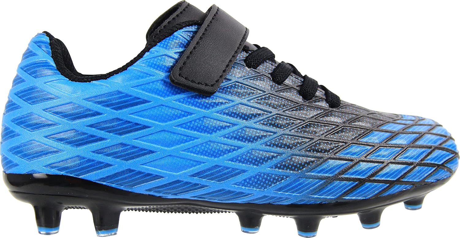 Detalle de Sooneeya Kids Soccer Cleats for Outdoor Firm Ground (Hook-and-Loop)