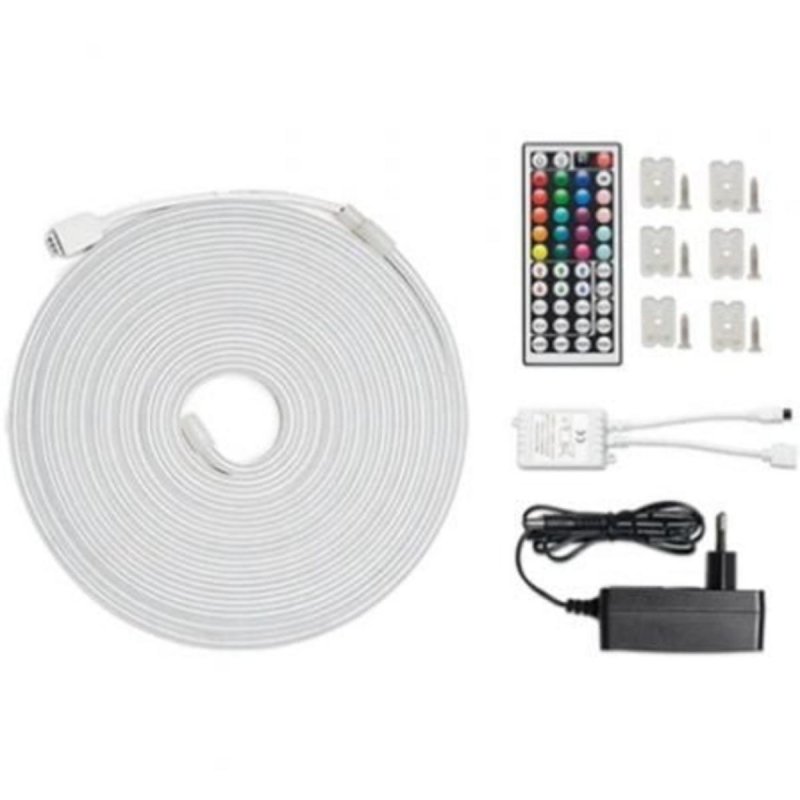 Detalle 2 de Tira LED Vention PAEWJ 5m RGB Silicona IP65 con Control Remoto USB
