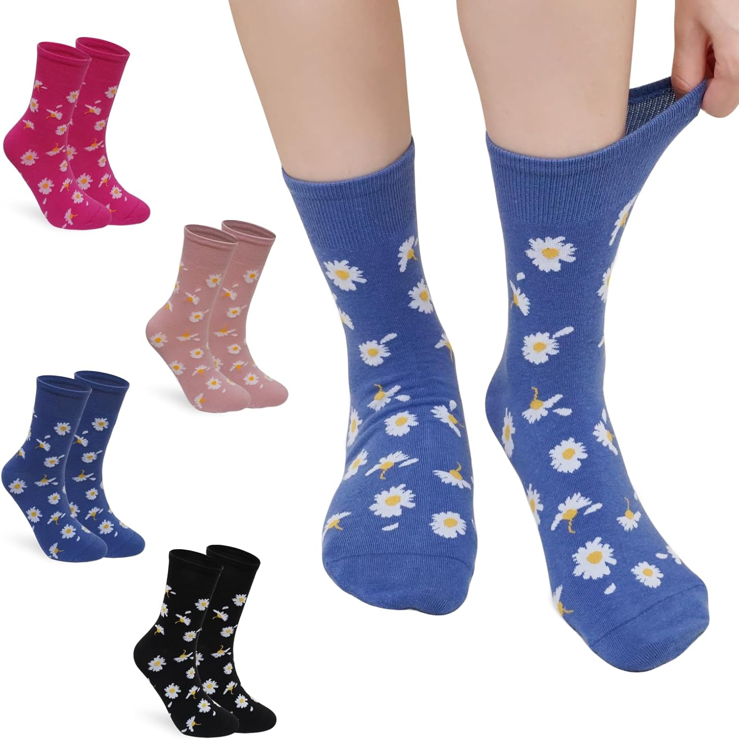 Detalle de LOFIR Chaussettes sans élastique 4 paires