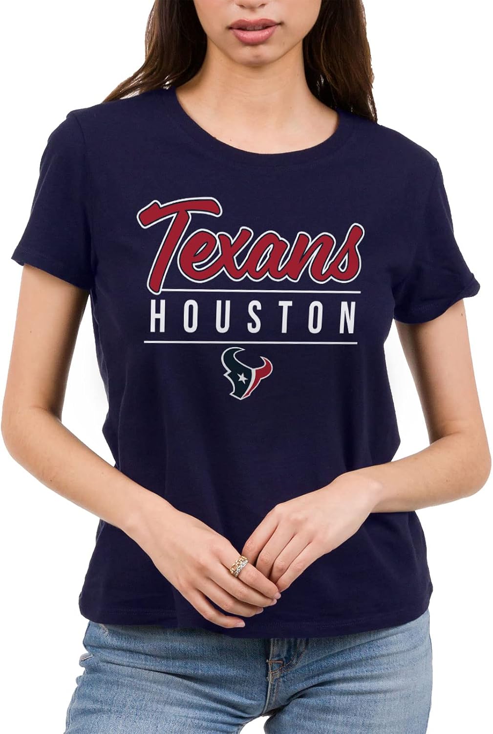 Detalle de Junk Food NFL Women’s Fan Favorite T-Shirt (Philadelphia Eagles) — Regular Fit Graphic Tee