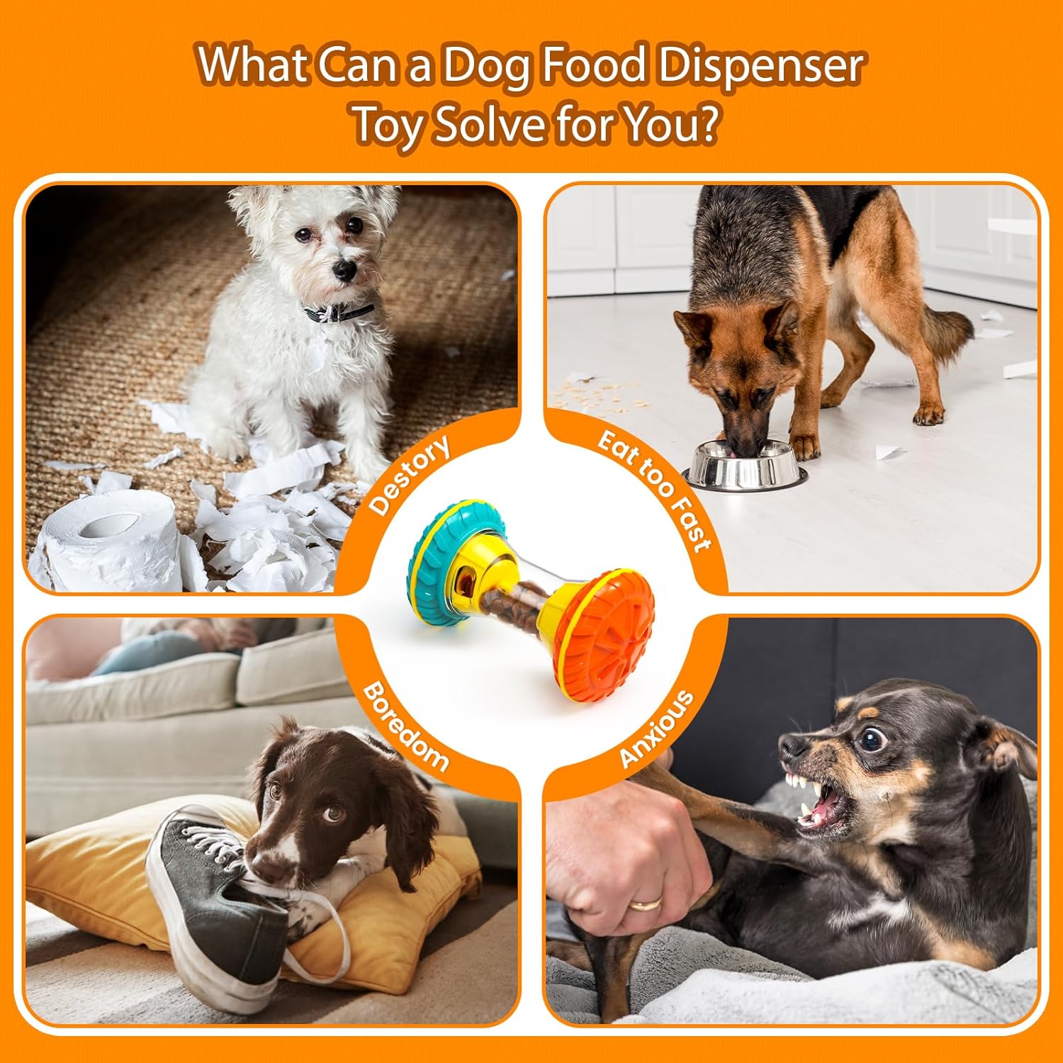 Thumbnail 5 de MateeyLife Interactive Dog Puzzle Toy for Enrichment