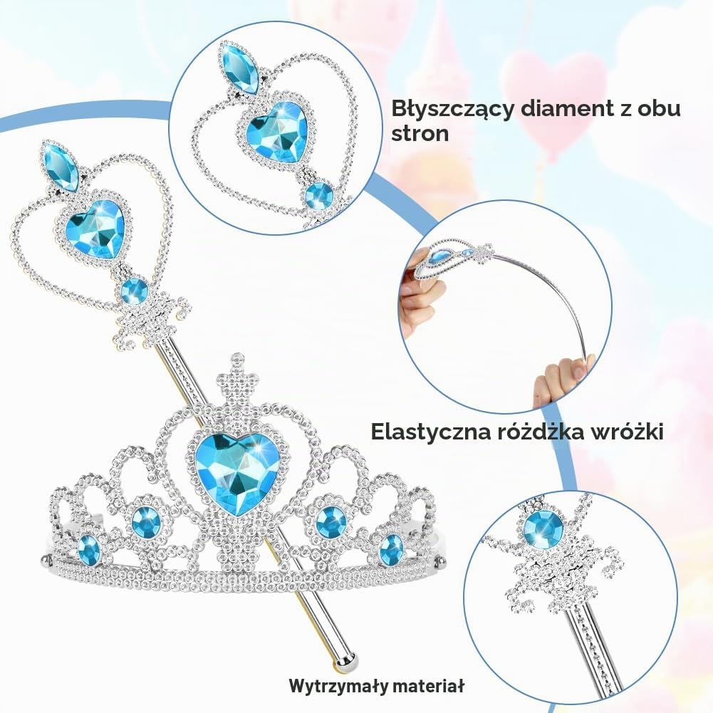 Detalle de Aolso 1 – zestaw akcesoriów księżniczki Elsy, 6 elementów